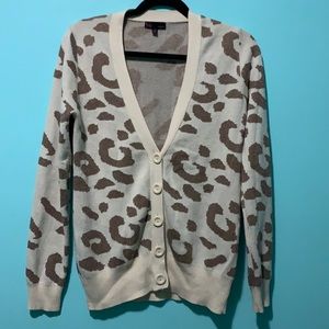 Leaopard cardigan